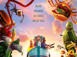 «LLUVIA DE ALBÓNDIGAS 2», número 1 en Estados Unidos Luuvia de Albóndigas 2