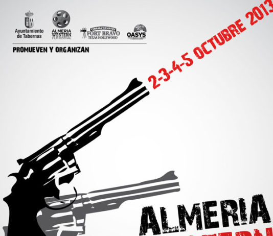 ALMERÍA WESTERN FILM FESTIVAL celebrará su tercera edición del 2 al 5 de octubre Almería Western FIlm Festival