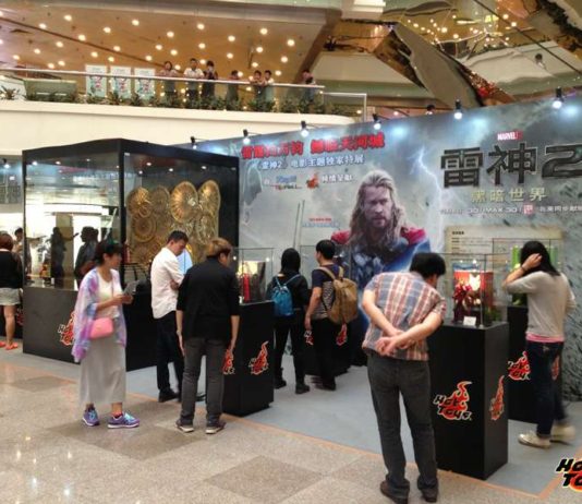 Hot Toys abre en China una exposición dedicada a «THOR: EL MUNDO OSCURO» Hot Toys - Thor The Dark World Exhibition in China