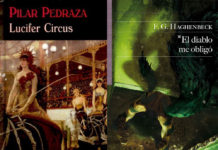 Los Premios Nocte 2013 son para F.G. Haghenbeck, Pilar Pedraza, Anna Starobinets, Fernando Cámara y Nuria C. Botey NOCTE 2013. Lucifer Circus, El diablo me obligó.