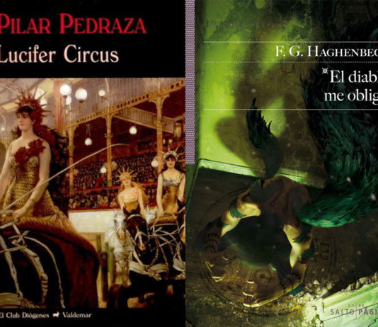 Los Premios Nocte 2013 son para F.G. Haghenbeck, Pilar Pedraza, Anna Starobinets, Fernando Cámara y Nuria C. Botey NOCTE 2013. Lucifer Circus, El diablo me obligó.