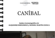 Presentación de la edición del guión de «CANÍBAL» en Madrid Caníbal