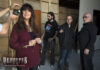Caroline Munro se encuentra en Madrid rodando «VAMPYRES» a las órdenes de Víctor Matellano VAMPYRES. Caroline Munro, Víctor Matellano y Colin Arthur