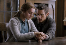 Primera imagen de «REGRESIÓN» de Alejandro Amenábar, tras concluir el rodaje Emma Watson y Ethan Hawke en Regresión de Alejandro Amenabar.