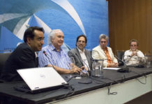 Antón García Abril, Elliot Goldenthal y Paul Williams, Premios FIMUCITÉ 2014 Paul Williams, Antón García Abril, Elliot Goldenthal, Diego Navarro