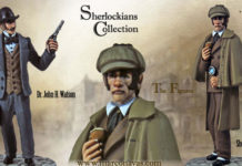 «Sherlockians»: Marco Navas crea miniaturas basados en los personajes de Arthur Conan Doyle. sherlockians