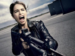 «TERMINATOR: GENISYS» avanza su tráiler con un cartel en movimiento Teminator Genisys. Sarah Connor
