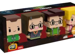 SD Toys presenta su nueva línea de figuras PIXEL. The Big Bang Theory SD TOYS PIXEL serie 1