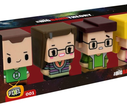 SD Toys presenta su nueva línea de figuras PIXEL. The Big Bang Theory SD TOYS PIXEL serie 1