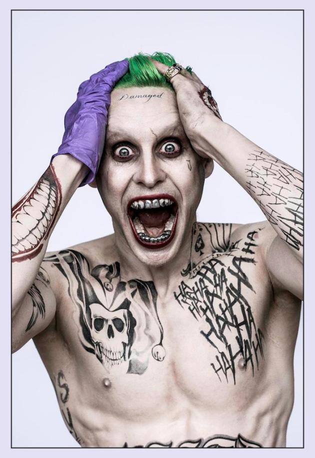 Jared Leto como el Joker en Escuadrón Suicida. Suicide Squad