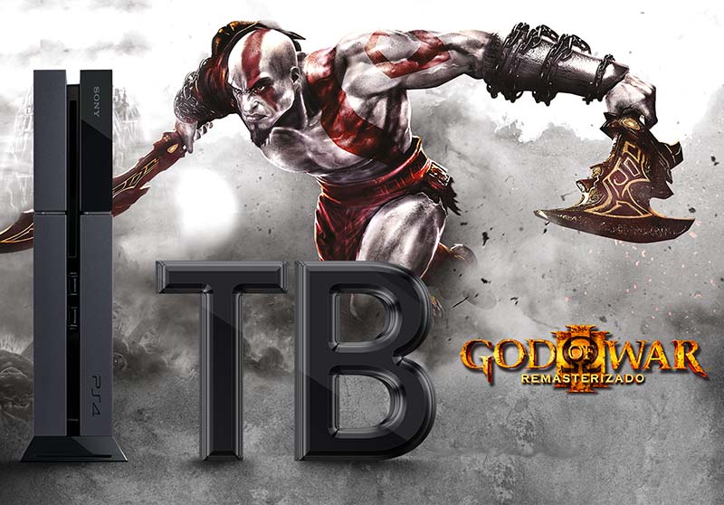 Ps4 God of War III remasterizado