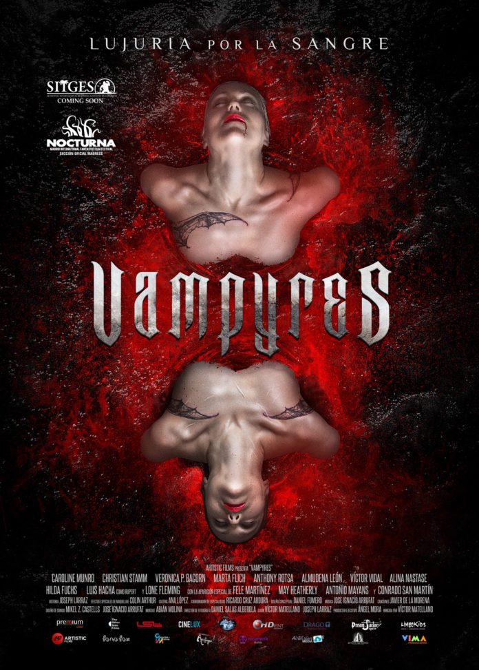 VAMPYRES poster de estreno en España. Limbo Kids.