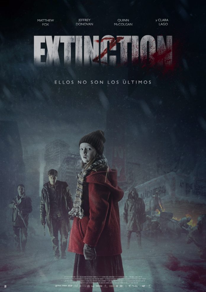 Extinction poster españa.