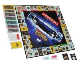 Diamond Select Toys fabrica el Monopoly de «Regreso al Futuro» Monopoly Regreso al Futuro. Diamond Select Toys