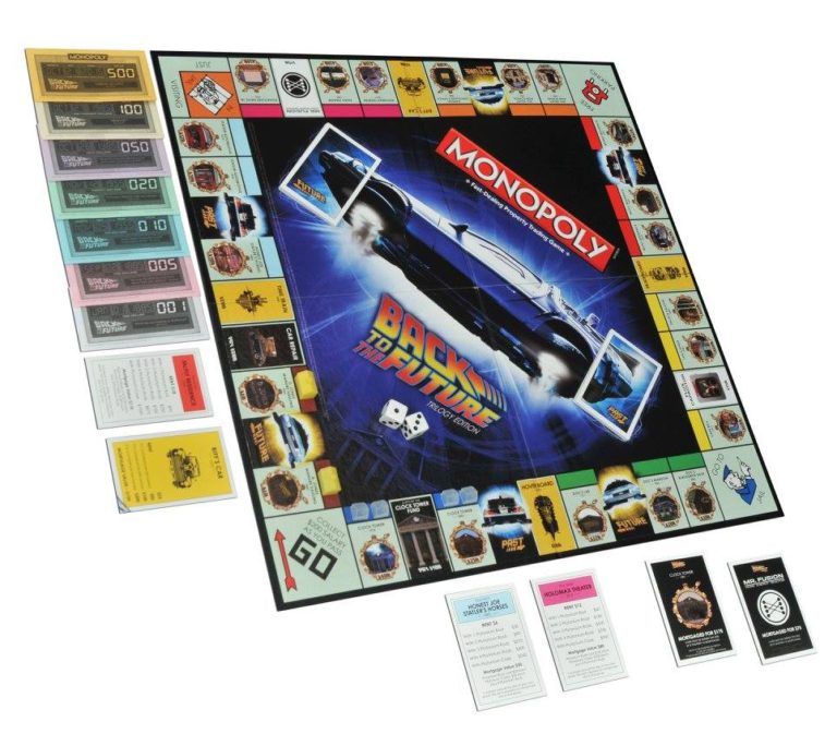 Monopoly Regreso al Futuro. Diamond Select Toys