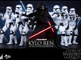 HOT TOYS presenta la espectacular figura del villano de «STAR WARS: EL DESPERTAR DE LA FUERZA» Hot Toys - Star Wars - The Force Awakens - Kylo Ren Collectible Figure_PR1