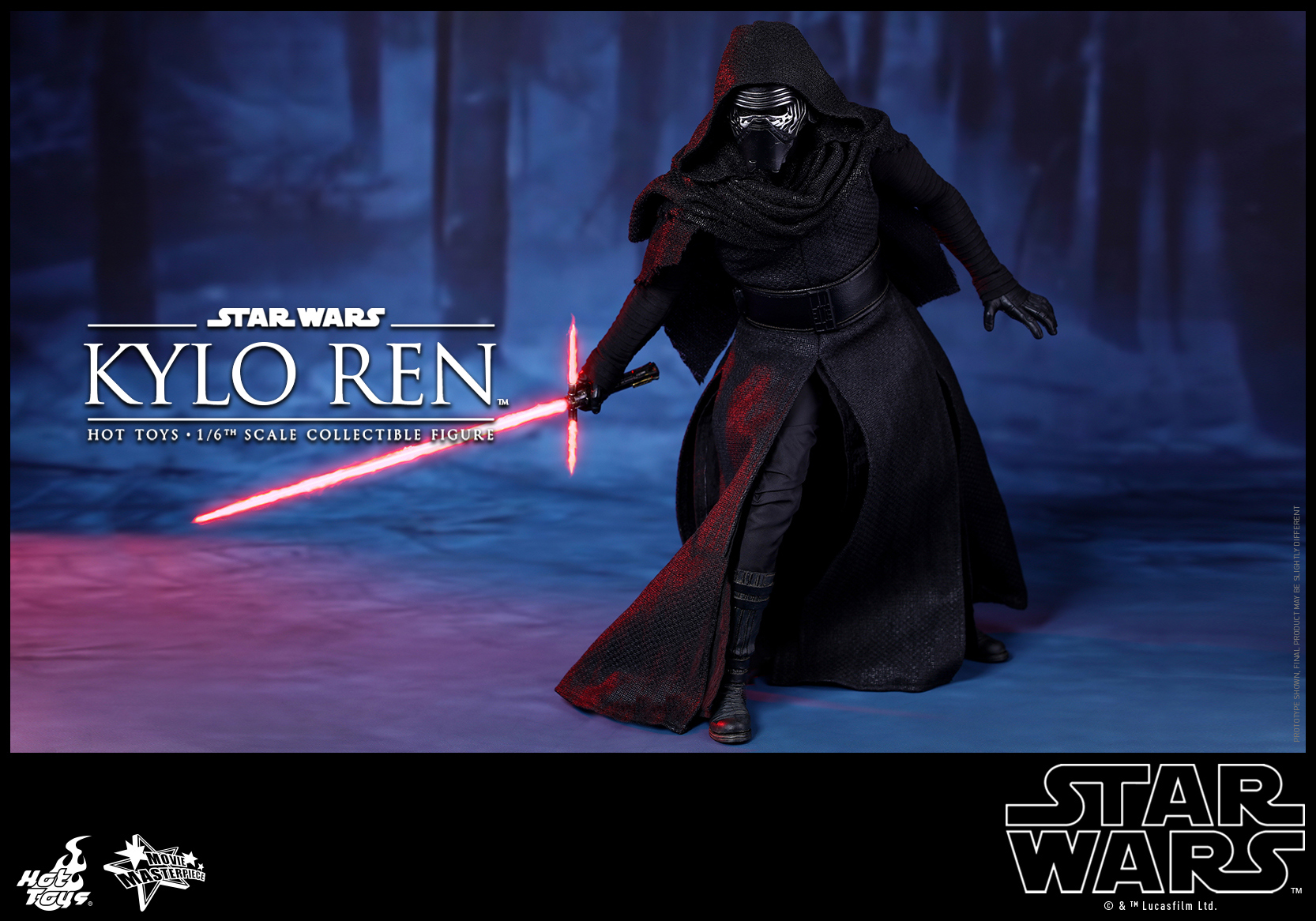 Hot Toys - Star Wars - The Force Awakens - Kylo Ren Collectible Figure