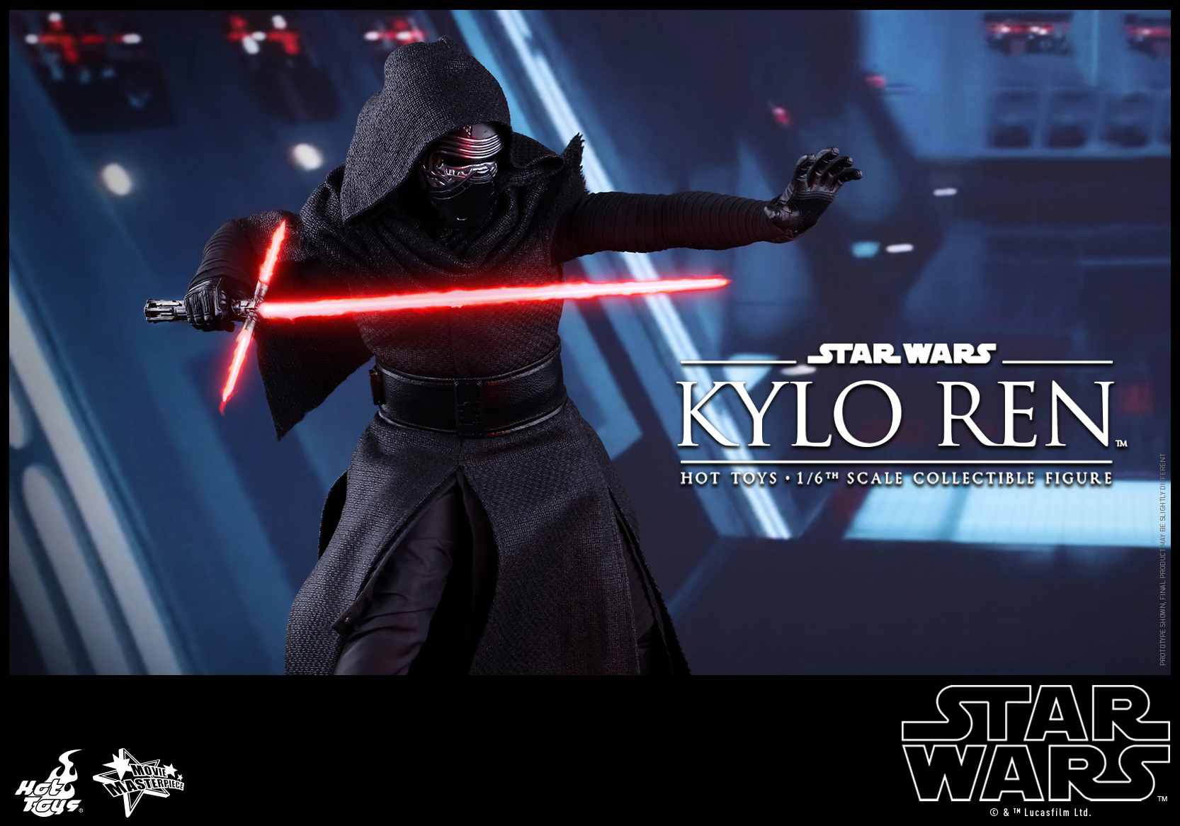 Hot Toys - Star Wars - The Force Awakens - Kylo Ren Collectible Figure