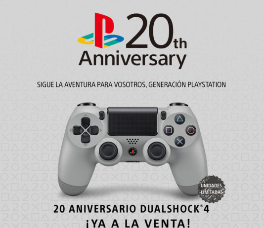El mando DUALSHOCK 4 Edición Especial 20 Aniversario de PlayStation ya disponible Dualshock 4