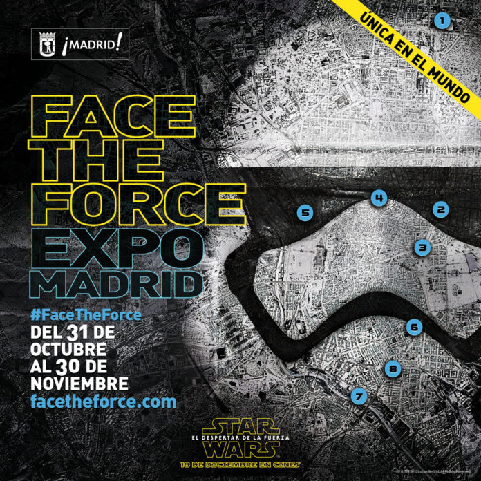 Face the Force. Poster Madrid