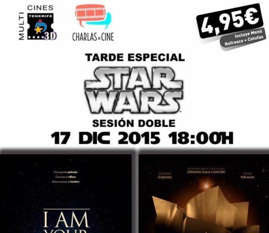 El animador Miguel Ángel Fuertes y el dibujante Salvador Larroca presentan «EL DESPERTAR DE LA FUERZA» en Tenerife Charlas de Cine. I am your Father