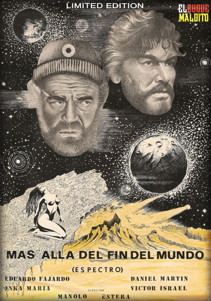 EL BUQUE MALDITO presenta ESPECTRO (MÁS ALLÁ DEL FIN DEL MUNDO), una película de Manuel Esteba