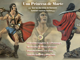 “Una princesa de Marte”:  Marco Navas Estudio inicia una colección de miniaturas exclusivas Marco Navas Estudio. Una princesa de Marte -Edgar Rice Burroughs