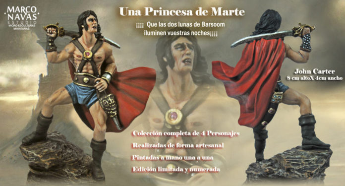 Marco Navas Estudio. Una princesa de Marte -Edgar Rice Burroughs