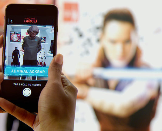 «FIND THE FORCE»: Un evento único de realidad aumentada sobre el universo «Star Wars» find The force