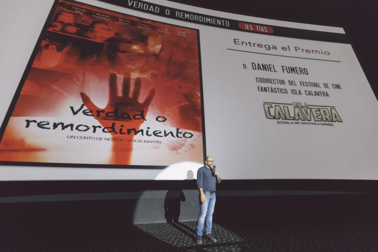 Daniel Fumero, codirector del Festival Isla Calavera. | Foto: Rubén Grimón para Cinedfest