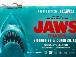 ‘TIBURÓN’ de Steven Spielberg, nuevo evento prefestival ISLA CALAVERA 'Tiburón', evento prefestival Isla Calavera.