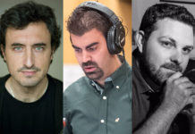 Nacen los Premios de la Música para el Audiovisual Español Zacarías M. de la Riva, Carlos M. Jara y Óscar Martín.