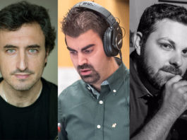 Nacen los Premios de la Música para el Audiovisual Español Zacarías M. de la Riva, Carlos M. Jara y Óscar Martín.