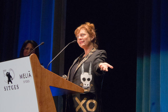 Susan Sarandon, reina en el Festival de Sitges. | Foto: Daniel Fumero