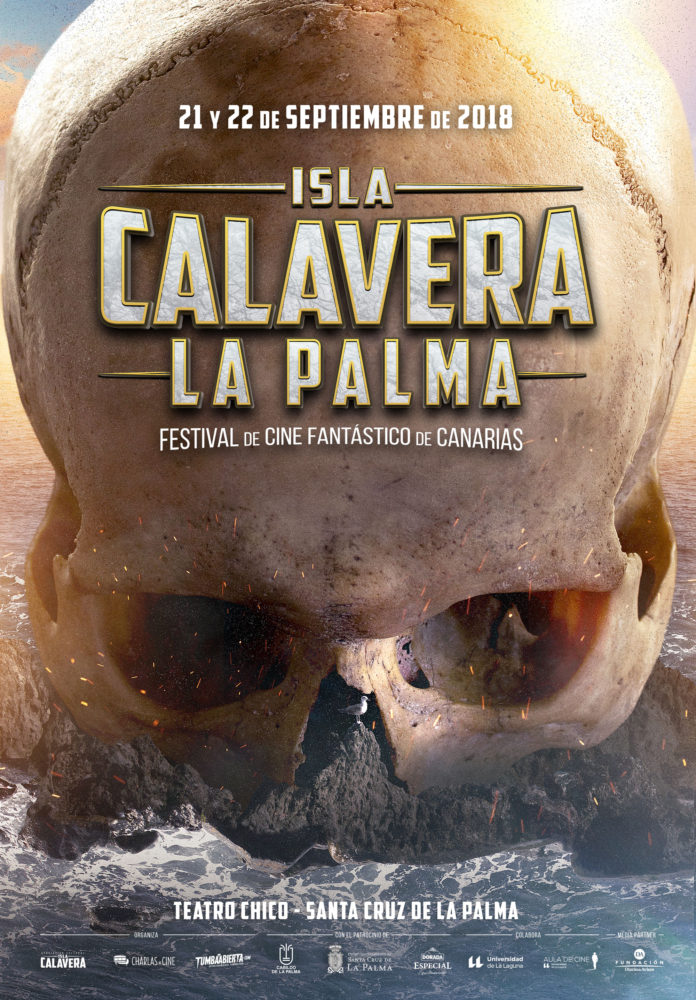 Póster Festival Isla Calavera edición La Palma.