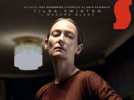 Tilda Swinton abrirá SITGES con ‘SUSPIRIA’ Tilda Swinton en el cartel de presentación de su personaje en 'Suspiria'.