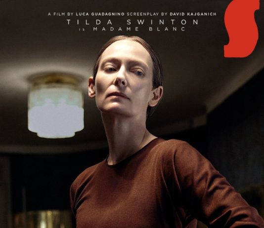 Tilda Swinton abrirá SITGES con ‘SUSPIRIA’ Tilda Swinton en el cartel de presentación de su personaje en 'Suspiria'.