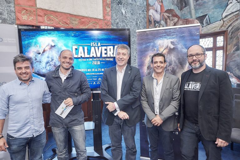 Ramón González Trujillo, Alfonso Cabello, José Luis Rivero, Francisco Marichal y Daniel Fumero.