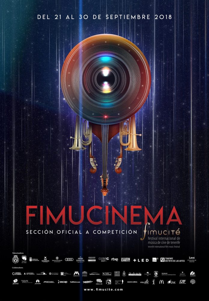 Póster FIMUCINEMA 2018, obra de Daniel Fumero.