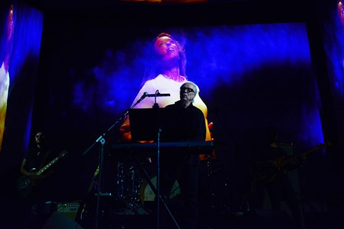 John Carpenter, durante su concierto en el Festival de Sitges.