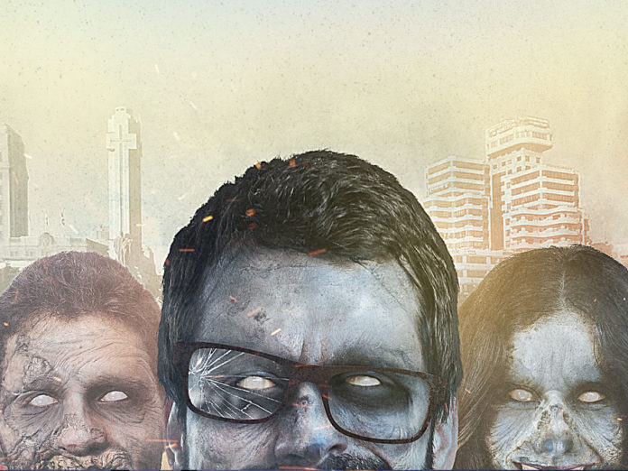 Detalle del cartel de la Tenerife Zombie Walk 2018.