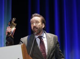 SITGES 2018 DÍA #3: El mito de Nicolas Cage se hace real Nicolas Cage recoge en Sitges el Gran Premio Honorífico del Festival.