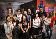 Así arrancó el XV SALÓN DEL CÓMIC DE SANTA CRUZ DE TENERIFE Equipo de voluntarios del Salón del Cómic de Santa Cruz de Tenerife.