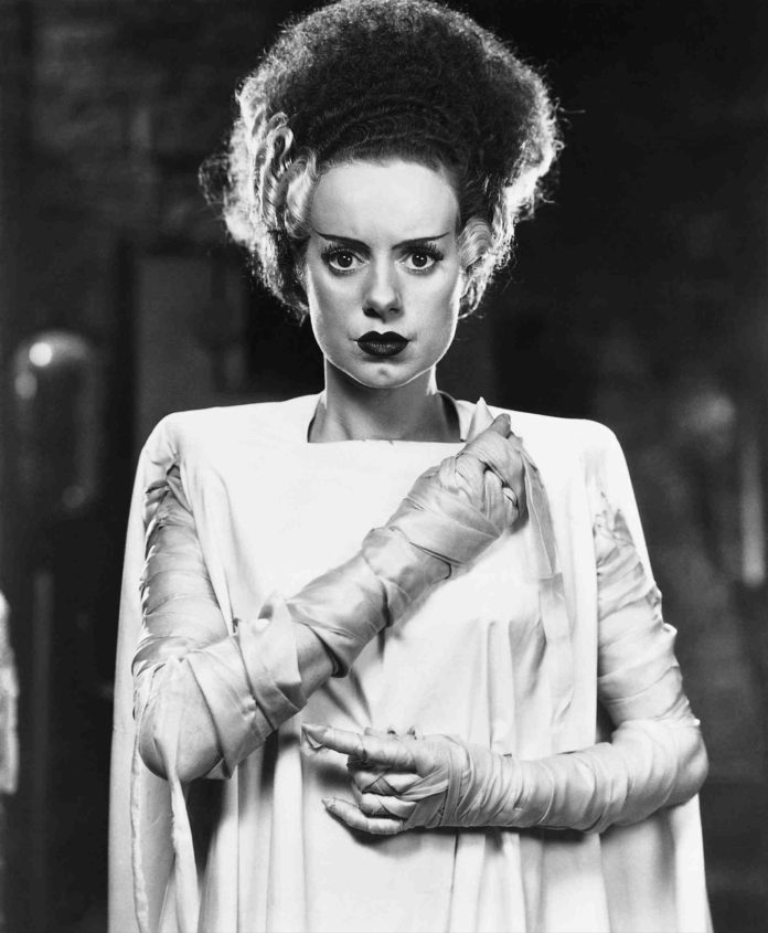 Elsa Lanchester en 'La novia de Frankenstein'.