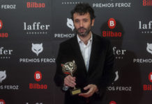 ‘EL REINO’ y las series ‘FARIÑA’ y ‘ARDE MADRID’ triunfan en los PREMIOS FEROZ 2019 Rodrigo Sorogoyen con su Premio Feroz a la mejor dirección por 'El Reino'.
