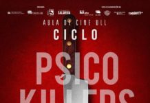 El Aula de Cine de la ULL ofrece un ciclo dedicado al cine de psicokillers Póster Ciclo Aula de Cine de la ULL dedicado al cine de psicokillers.