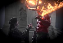 ‘HELLBOY’ de Neil Marshall llega a los cines españoles Milla Jovovich es Nimue, la Reina de Sangre, y David Harbour es Hellboy en la nueva película de Neil Marshall. | Foto: Mark Rogers.