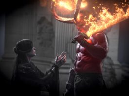 ‘HELLBOY’ de Neil Marshall llega a los cines españoles Milla Jovovich es Nimue, la Reina de Sangre, y David Harbour es Hellboy en la nueva película de Neil Marshall. | Foto: Mark Rogers.