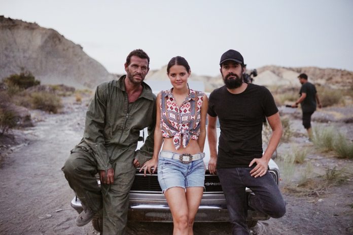 Fernando Cermeño, Isabelle Junot y David M. Santana, protagonistas de 'Fuel'. 