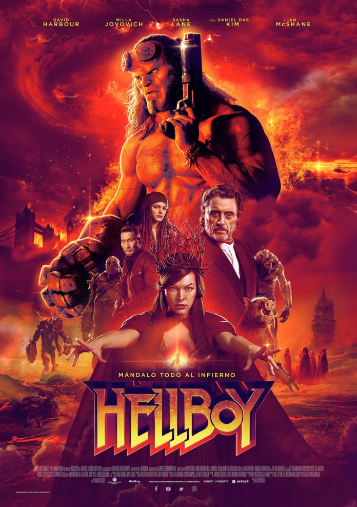 Póster 'Hellboy', de Neil Marshall.